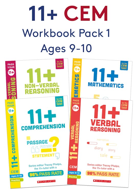 CEM 11+ Workbook Pack 1 (Ages 9-10)