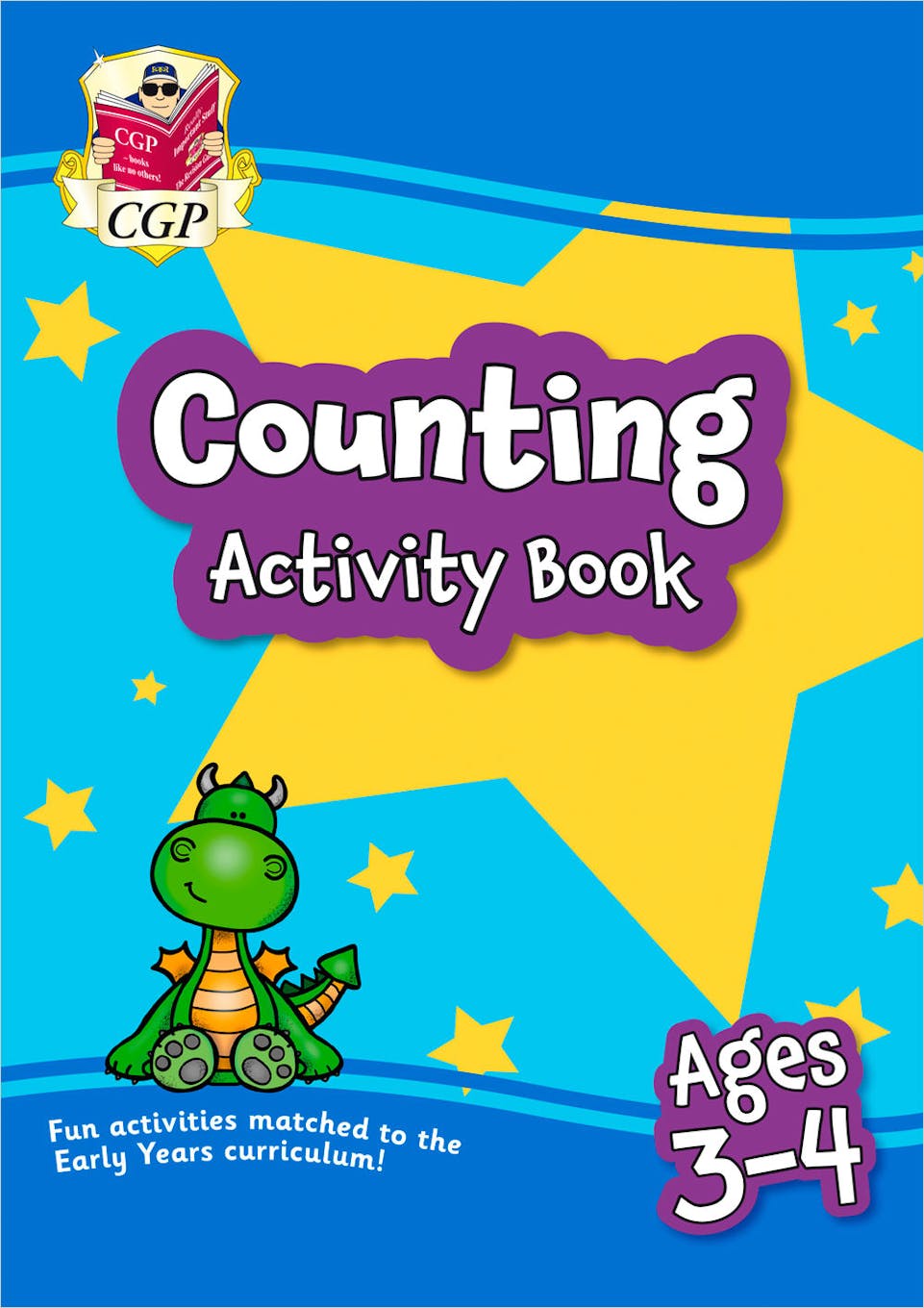 Counting Activity Book for Ages 3-4 (Preschool) Main Image