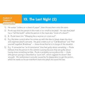 Dr Jekyll & Mr Hyde Revision Question Cards (Ages 14-16) Look Inside Image 2