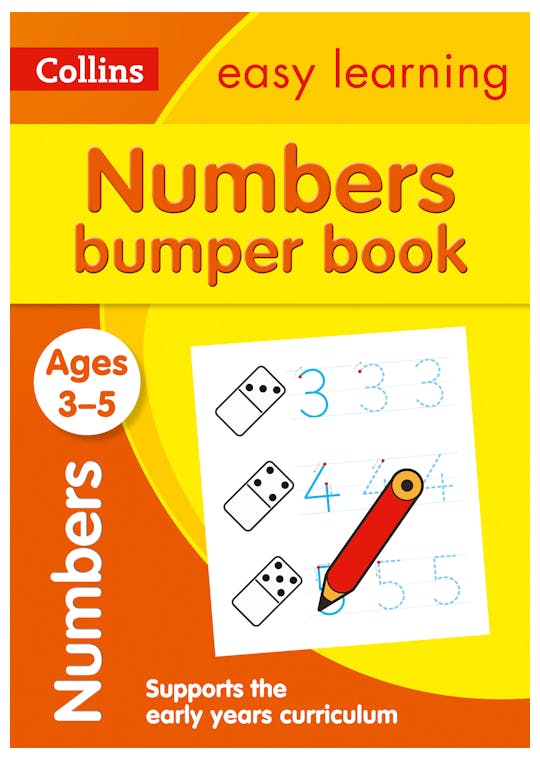 Easy Learning Numbers Bumper Workbook (Ages 3-5)