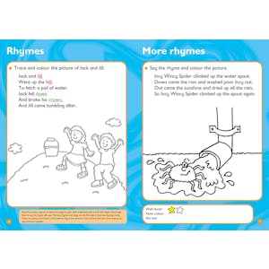 Easy Learning Reading & Rhyme Bumper Workbook (Ages 3-5) Look Inside Image 2