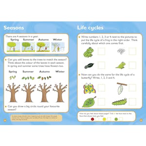 Easy Learning Starting School Workbook (Ages 3-5) Look Inside Image 1