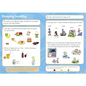 Easy Learning Starting School Workbook (Ages 3-5) Look Inside Image 2