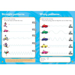 Easy Learning Writing Bumper Workbook (Ages 3-5) Look Inside Image 1