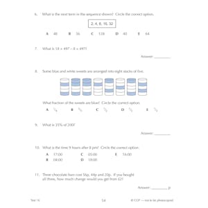 eBay 11+ GL 10-Minute Tests: English, Maths & Reasoning Pack (Ages 10-11) Look Inside Image 21