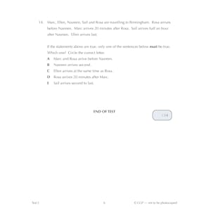 eBay 11+ GL 10-Minute Tests: English, Maths & Reasoning Pack (Ages 10-11) Look Inside Image 4