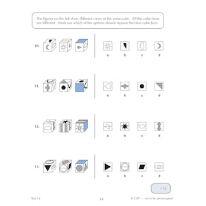 eBay 11+ GL 10-Minute Tests: English, Maths & Reasoning Pack (Ages 10-11) Look Inside Image 10
