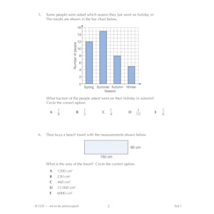 eBay 11+ GL 10-Minute Tests: English, Maths & Reasoning Pack (Ages 10-11) Look Inside Image 51