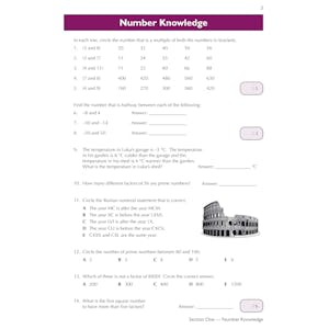 eBay 11+ GL Stretch Practice Books - English, VR, NVR, Maths (Ages 10-11) Look Inside Image 9