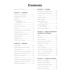 eBay GCSE Maths OCR Foundation Knowledge Pack (Ages 14-16) Look Inside Image 1
