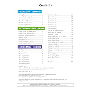 eBay KS1 Year 1 English Grammar, Punctuation & Reading Pack (Ages 5-6) Look Inside Image 1