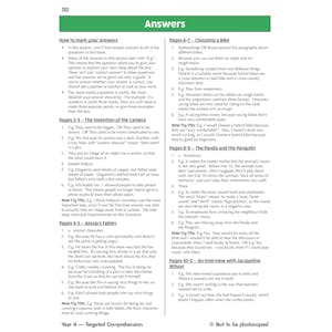 eBay KS2 English Reading Comprehension Books with Answers (Ages 8-9) Look Inside Image 4