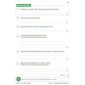 eBay KS2 English Reading Comprehension Books with Answers (Ages 8-9) Look Inside Image 3