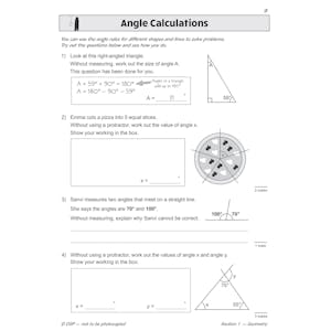 eBay KS2 Maths SAT Buster Book Set 2025 Tests (Ages 10-11) Look Inside Image 11