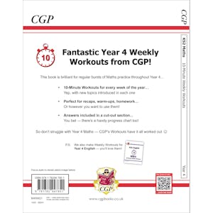 eBay KS2 Year 4 English & Maths Weekly Workouts Pack (Ages 8-9) Look Inside Image 6