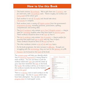 eBay KS2 Year 4 English & Maths Weekly Workouts Pack (Ages 8-9) Look Inside Image 25