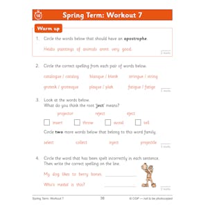 eBay KS2 Year 4 English & Maths Weekly Workouts Pack (Ages 8-9) Look Inside Image 28