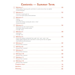 eBay KS2 Year 4 English & Maths Weekly Workouts Pack (Ages 8-9) Look Inside Image 27