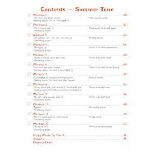 eBay KS2 Year 4 English & Maths Weekly Workouts Pack (Ages 8-9) Look Inside Image 21
