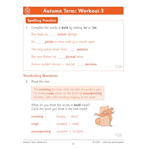 eBay KS2 Year 4 English & Maths Weekly Workouts Pack (Ages 8-9) Look Inside Image 22
