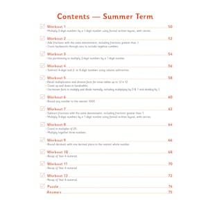 eBay KS2 Year 4 English & Maths Weekly Workouts Pack (Ages 8-9) Look Inside Image 10