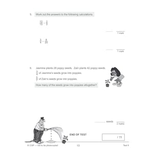 eBay KS2 Yr5 Maths 10-Min Tests Pack: Mixed Topics (Ages 9-10) Look Inside Image 3