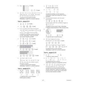 eBay KS2 Yr5 Maths 10-Min Tests Pack: Mixed Topics (Ages 9-10) Look Inside Image 6