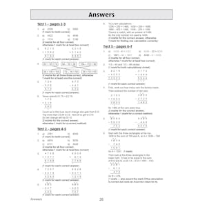 eBay KS2 Yr5 Maths 10-Min Tests Pack: Mixed Topics (Ages 9-10) Look Inside Image 12