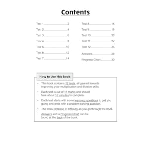 eBay KS2 Yr5 Maths 10-Min Tests Pack: Mixed Topics (Ages 9-10) Look Inside Image 13