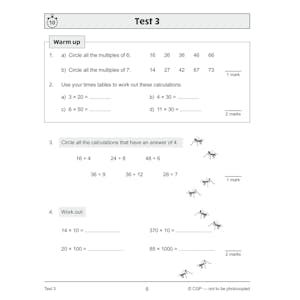 eBay KS2 Yr5 Maths 10-Min Tests Pack: Mixed Topics (Ages 9-10) Look Inside Image 14