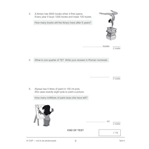 eBay KS2 Yr5 Maths 10-Min Tests Pack: Mixed Topics (Ages 9-10) Look Inside Image 23