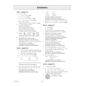 eBay KS2 Yr5 Maths 10-Min Tests Pack: Mixed Topics (Ages 9-10) Look Inside Image 24