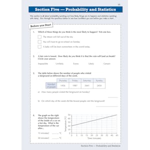 eBay KS3 Year 7 English, Maths & Science Workbooks w/ Answers (Age 11-12) Look Inside Image 2