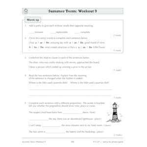 eBay KS3 Year 8 English Maths Science Workbooks & Workouts (Ages 12-13) Look Inside Image 36