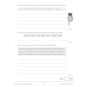 eBay KS3 Year 8 English Maths Science Workbooks & Workouts (Ages 12-13) Look Inside Image 33
