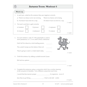 eBay KS3 Year 8 English Maths Science Workbooks & Workouts (Ages 12-13) Look Inside Image 32