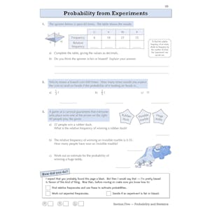 eBay KS3 Year 9 Core Subjects Targeted Workbooks w/ Answers (Ages 13-14) Look Inside Image 3