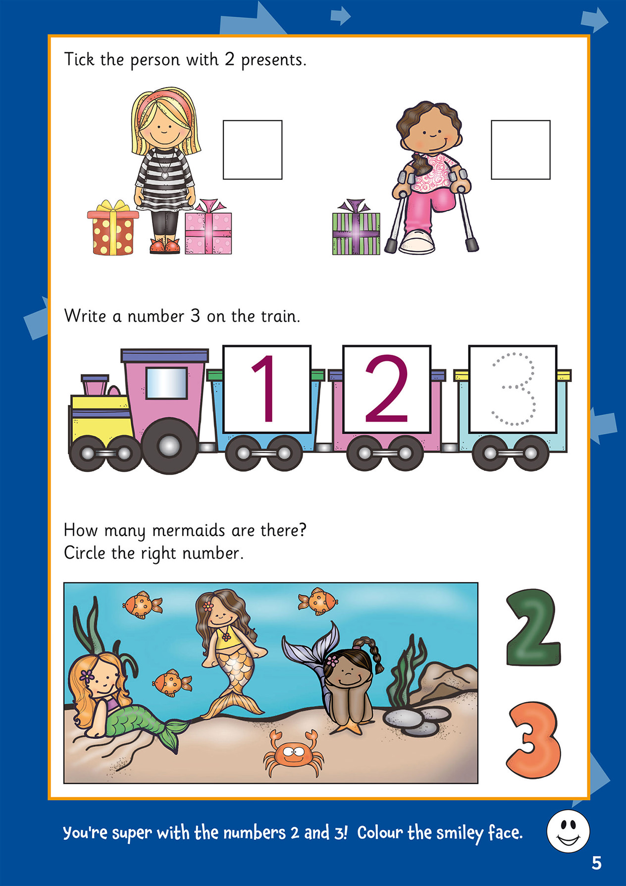 eBay Preschool Maths English Numbers ABC Activity Books (Ages 3-5) Look Inside Image 11