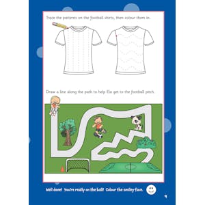 eBay Preschool Maths English Numbers ABC Activity Books (Ages 3-5) Look Inside Image 18