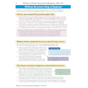 Edexcel GCSE History Anglo Saxon & Norman England Study Guide (Ages 14-16) Look Inside Image 4