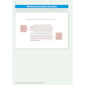 Edexcel GCSE History Anglo Saxon & Norman England Study Guide (Ages 14-16) Look Inside Image 6