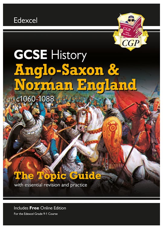 Edexcel GCSE History Anglo Saxon & Norman England Study Guide (Ages 14-16)