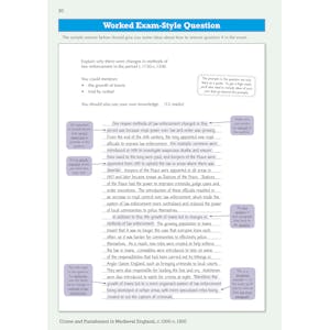 Edexcel GCSE History Crime & Punishment in Britain Study Guide (Ages 14-16) Look Inside Image 4