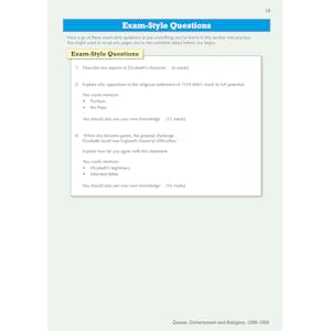 Edexcel GCSE History Early Elizabethan England Study Guide (Ages 14-16) Look Inside Image 6