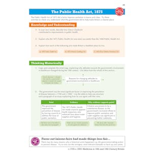 Edexcel GCSE History Medicine in Britain Study Guide (Ages 14-16) Look Inside Image 6
