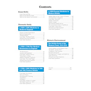 Edexcel GCSE History Medicine in Britain Study Guide (Ages 14-16) Look Inside Image 1