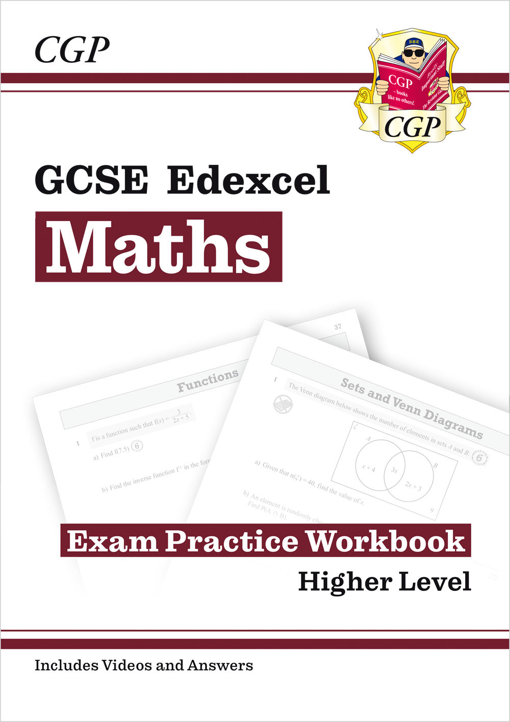 Edexcel GCSE Maths Exam Practice Workbook Higher (Ages 14-16)