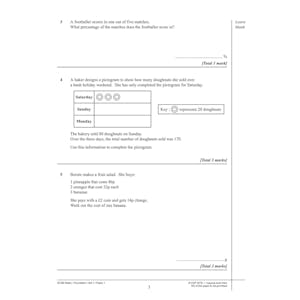 Edexcel GCSE Maths Practice Papers Foundation (Ages 15-16) Look Inside Image 3