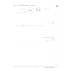 Edexcel GCSE Maths Practice Papers Foundation (Ages 15-16) Look Inside Image 5