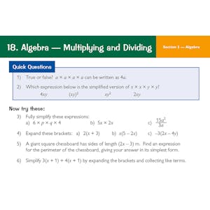 Edexcel GCSE Maths Revision Question Cards Foundation (Ages 15-16) Look Inside Image 6